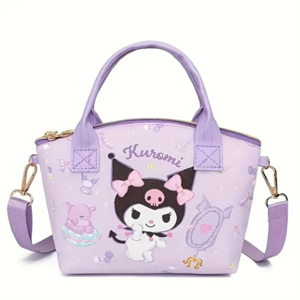 Multi functional handbag diagonal cross bag Kuromi